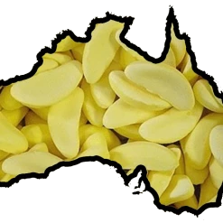 Aussie Glucose Aussie Bananas Bagged Lollies & Chocolates