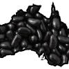 Aussie Glucose Black Jelly Beans