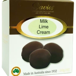 Davies Milk Chocolate Lime Cream 200g Davies Chocolates