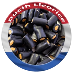 Dutch Licorice CCI Rockies Salmiak (brown Filling) 1kg Bagged Lollies & Chocolates