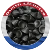 Bagged Lollies & Chocolates Dutch Licorice CCI Soft Points Lic. KREPELIENTJES 1kg