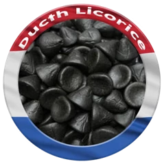 Bagged Lollies & Chocolates Dutch Licorice CCI Soft Points Lic. KREPELIENTJES 1kg