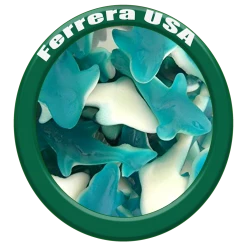 Ferrera Gummi Blue Sharks 500g