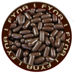 Fyna Milk Licorice Bullets Bagged Lollies & Chocolates