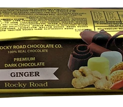 Rocky Road Chocolates RRC Dark Chocolate Rocky Road Ginger 200g