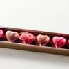 Chocolatier Everyday Chocolatier 6 Pack Hearts - Pink/Mocha 45g