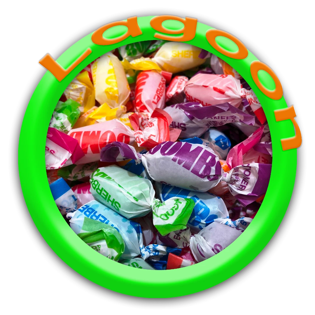 Lagoon Fruity Sherbet Bombs Bagged Lollies & Chocolates 1 Lagoon Fruity Sherbet Bombs Bagged Lollies & Chocolates