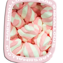 Lolliland Marshmallow Twists Pink 250g Bagged Lollies & Chocolates
