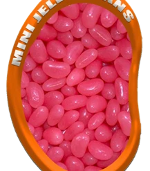 Lolliland Jelly Beans Mini Pink Bagged Lollies & Chocolates