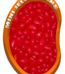 Lolliland Jelly Beans Mini Red Strawberry Flavoured