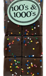 Old Fashioned Fudge Old Fashioned 100's & 1000's Fudge 8 Piece Aprox 180g