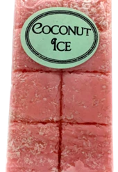 Old Fashioned Fudge Old Fashioned Coconut Ice 8 Piece Aprox 180g
