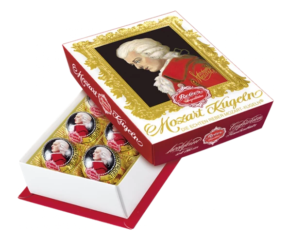 Reber Mozart (6pc) Gift Box 120g 1 Reber Mozart (6pc) Gift Box 120g