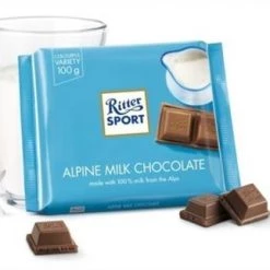 Ritter Sport Alpine Milk Chocolate 100g