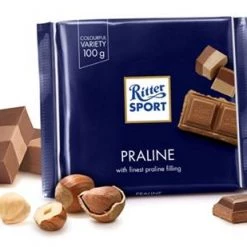 Ritter Sport Milk Chocolate Praline 100g