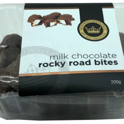 Rocky Road Chocolates RRC Tubs Milk Chocolate Rocky Road Bites 200g