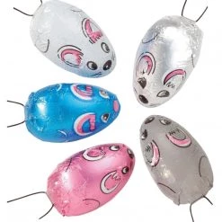 Storz Milk Chocolate Mice - 5 Pieces Foiled Chocolates