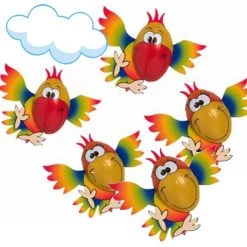 Storz Milk Chocolate Parrots - 5 Pieces