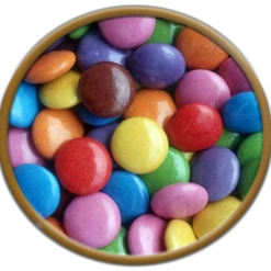 Bagged Lollies & Chocolates The Confectionery House Large Coloured Choc Drops