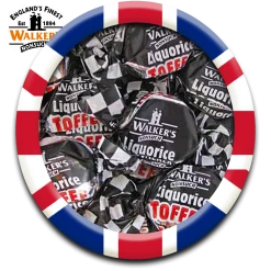 Bagged Lollies & Chocolates Walkers - Non Such Toffee Licorice Twists 250g