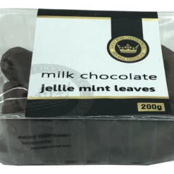 Rocky Road Chocolates RRC Tubs Milk Chocolate Mint Leaves Tub 200g