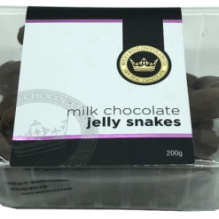 Rocky Road Chocolates RRC Tubs Milk Chocolate Chocolate Snakes 200g